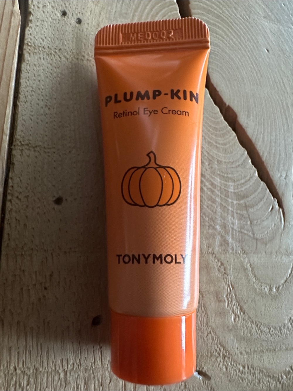 Tonymoly plump-kin pumpkin retinol eye cream NWT